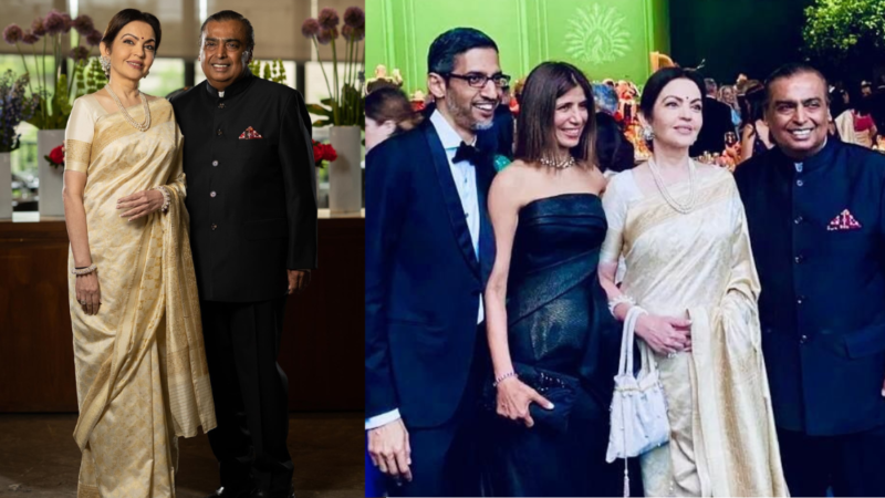 Nita Ambani-Mukesh Ambani व्हाइट हाउस में आयोजित State Dinner में हुए शामिल, इंडियन लुक से जीता दिल