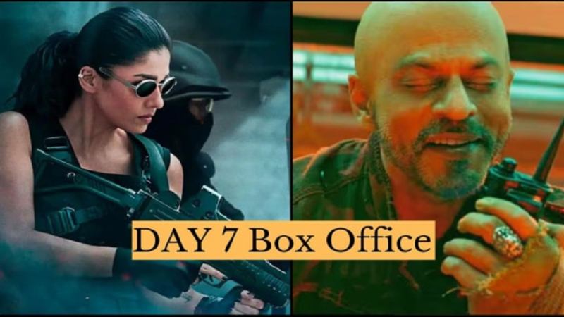 Jawan : जवान बॉक्स ऑफिस कलेक्शन दिन 7 शाहरुख खान की फिल्म 350 करोड़ पर है और आगे बढ़ रही है..