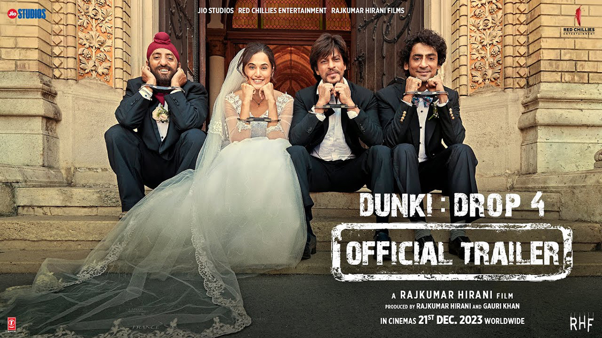 Dunki trailer: Shah Rukh Khan, मिशन पर आदमी. Must see!